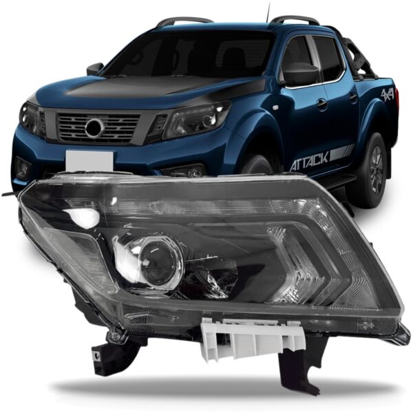 Farol Frontier Attack Máscara Negra Manual 2017/2019 S/led Lado Direito