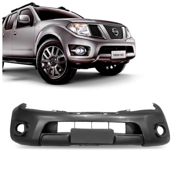 Parachoque Dianteiro Frontier 2013 A 2015 2016 1a Linha Novo Preto