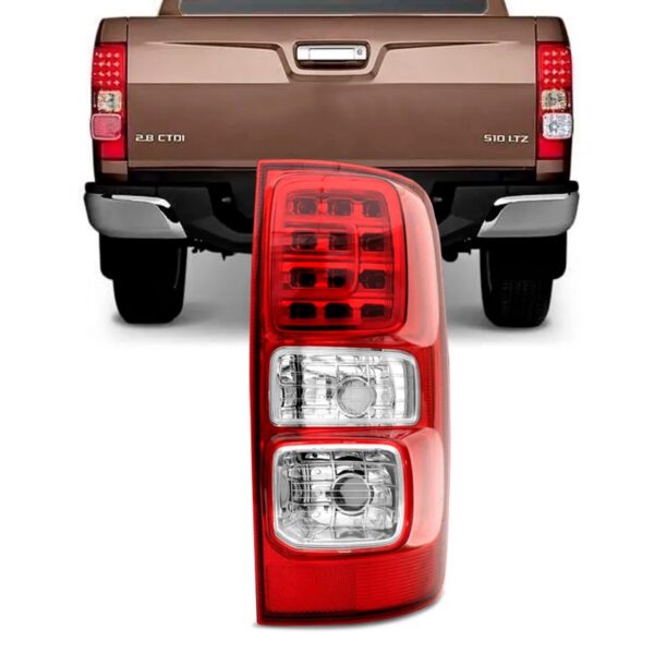 Lanterna Traseira S10 2012 2013 2014 2015 2016 Com Led Lado Direito