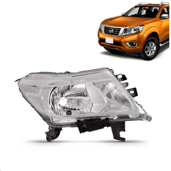 Farol Frontier Cromado S/led 17 18 19 2020 2021 22 1ª Linha Direito/passageiro