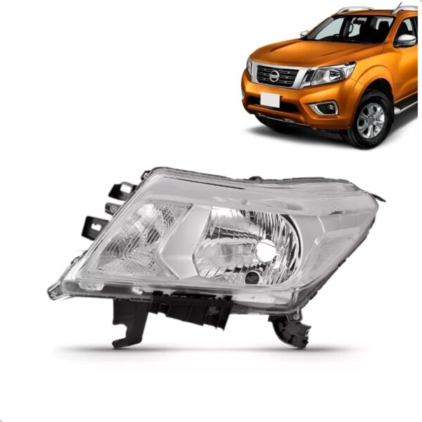 Farol Frontier Cromado S/led 17 18 19 2020 2021 22 1ª Linha Esquerdo/motorista