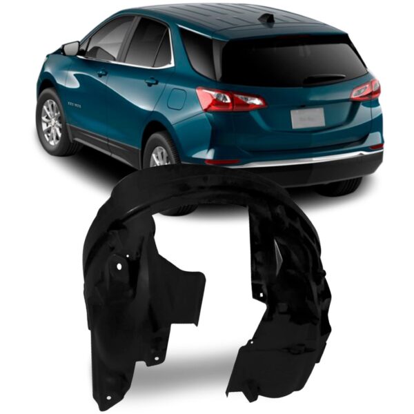 Protetor Caixa De Roda Traseiro Equinox 18 2019 20 21 2022 Lado Esquerdo