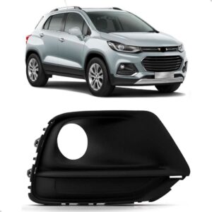 Moldura Farol Milha Tracker 2017 A 2020 Com Furo S/ Friso Lado Direito