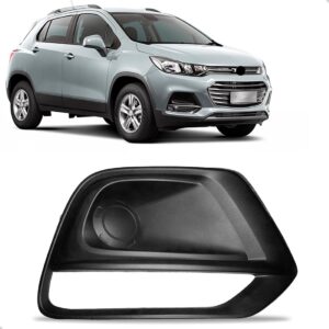 Moldura Farol Milha Tracker 2017 A 2020 C/ Furo S/ Friso Lado Direito