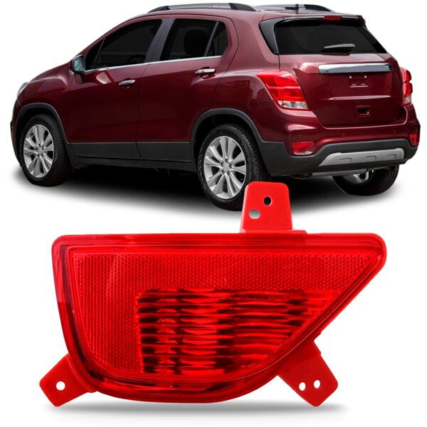 Refletor Parachoque Traseiro Tracker 2017 2018 2019 2020 Lado Esquerdo