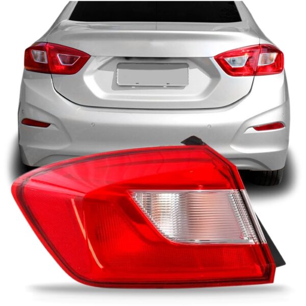 Lanterna Traseira Cruze 2017 2018 2019 Canto 1ª Linha Esquerdo/motorista