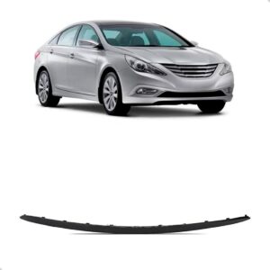 Moldura Parachoque Dianteiro Sonata 2011 2012 2013 2014 Preto