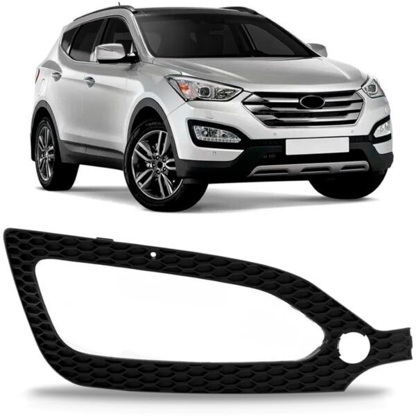 Moldura Farol Milha Santa Fé 2014 2015 2016 Lado Direito