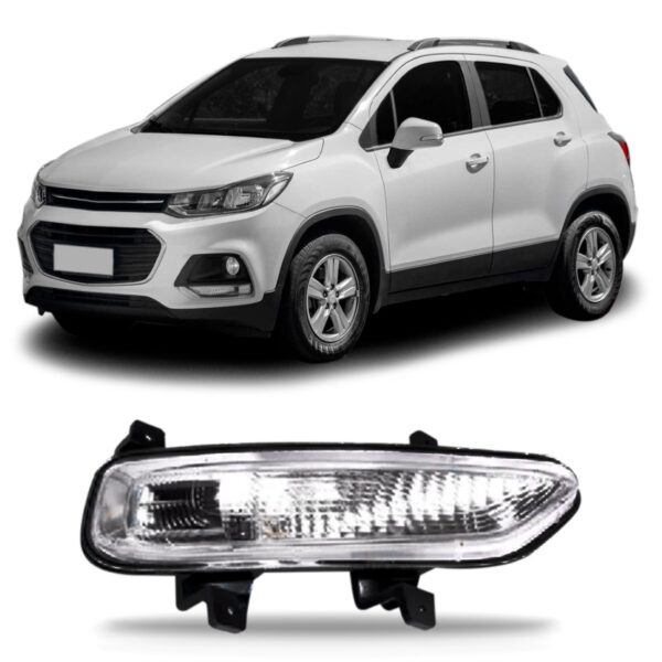 Farol Milha Auxiliar Tracker 17 18 2019 Black 1a Linha Direito