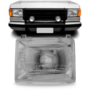 Farol F1000 1993 1994 1995 1996 Lente Acrílico Mega Desconto Lado Esquerdo