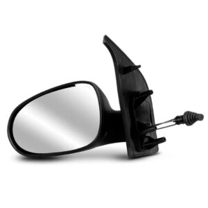 Retrovisor Mobi 15 16 17 18 19 20 Com Controle Capa Primer Lado Esquerdo