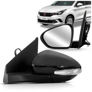 Retrovisor Mobi 2015 A 2020 C/aquecedor Capa Primer Promoção Lado Esquerdo