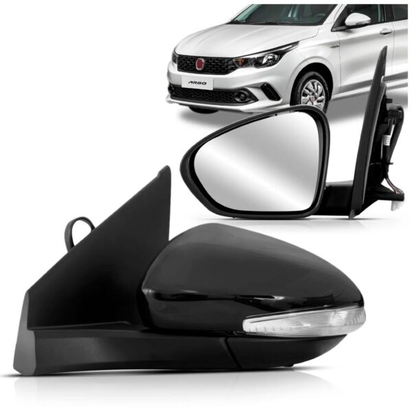 Retrovisor Mobi 2015 A 2020 C/aquecedor Capa Primer Promoção Lado Esquerdo