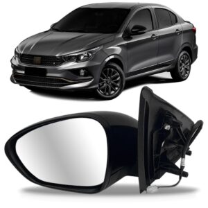 Retrovisor Argo Cronos 2017/21 Elétrico C Seta E Cortesia Lado Esquerdo