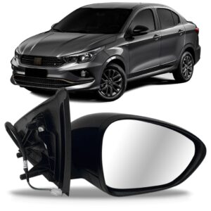 Retrovisor Argo Cronos 2017/21 Elétrico C Seta E Cortesia Lado Direito