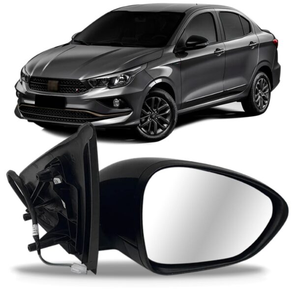 Retrovisor Argo Cronos 2017/21 Elétrico C Seta E Cortesia Lado Direito