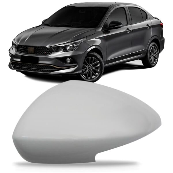 Capa Retrovisor Argo Cronos 2017/2021 Primer C Furo Seta Lado Esquerdo