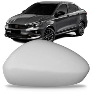 Capa Retrovisor Argo Cronos 2017 A 2025 Primer S/ Furo Seta Lado Esquerdo