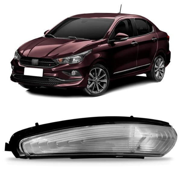 Pisca Retrovisor Argo Fiat Cronos 17 18 19 20 2021 Promoção Lado Esquerdo