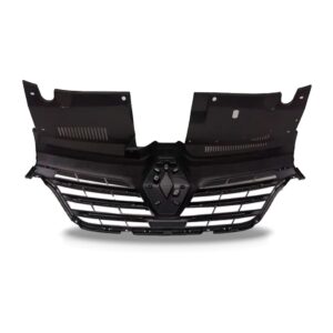 Grade Radiador Logan Sandero 2020 2021 2022 A 2024 1a Linha Prateado