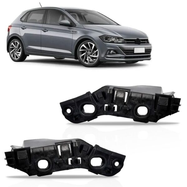 Guia Suporte Parachoque Dianteiro Polo Virtus 2018 2019 2020 Lado Esquerdo