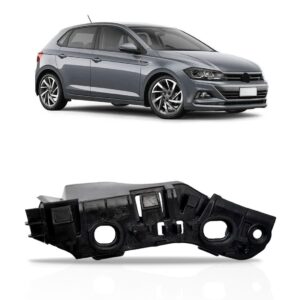 Guia Suporte Parachoque Dianteiro Polo Virtus 2018 2019 2020 Lado Direito