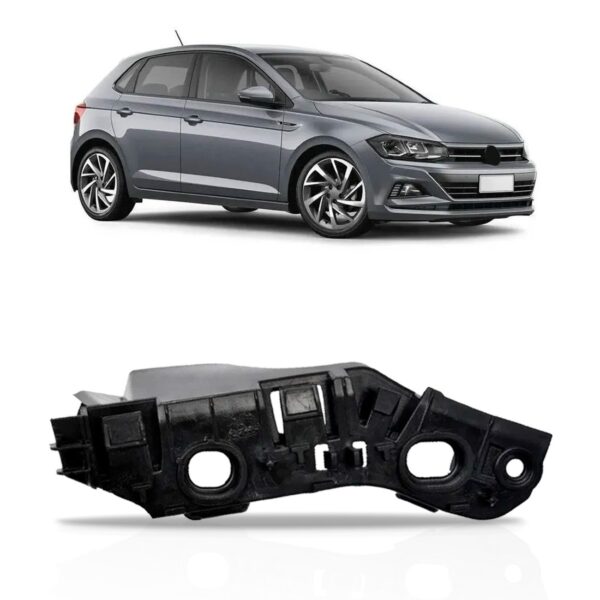 Guia Suporte Parachoque Dianteiro Polo Virtus 2018 2019 2020 Lado Direito