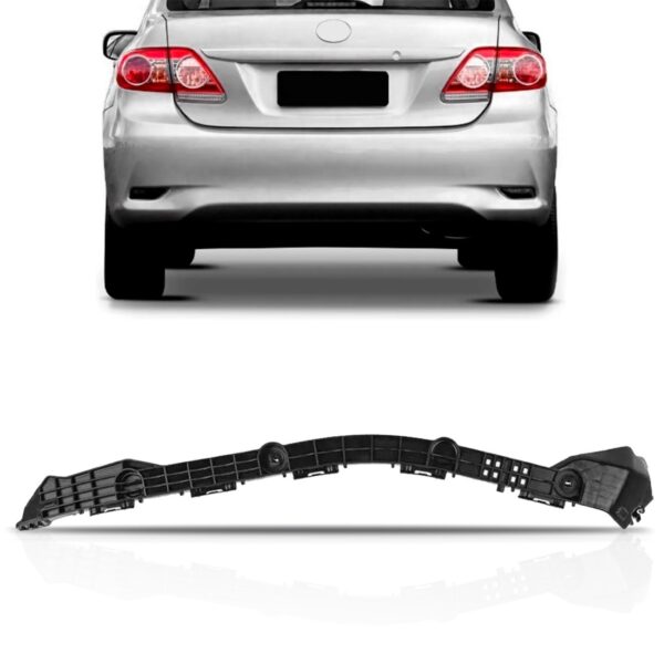 Guia Parachoque Traseiro Corolla 2014 2015 2016 17 2018 2019 Lado Direito