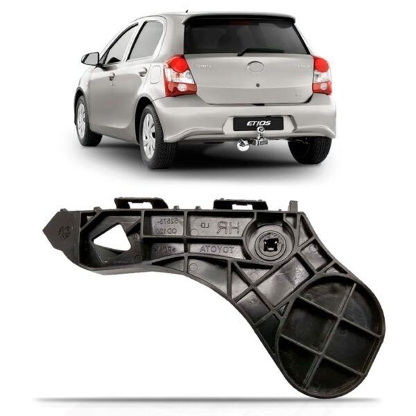 Guia Suporte Parachoque Traseiro Etios Hatch 2013/16 Oferta Lado Esquerdo