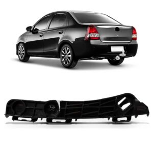 Guia Suporte Parachoque Traseiro Etios Sedan 2013/16 Oferta Lado Esquerdo