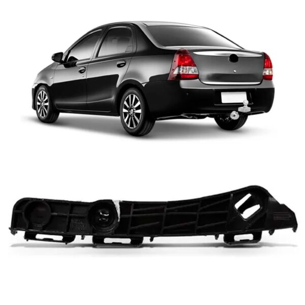 Guia Suporte Parachoque Traseiro Etios Sedan 2013/16 Oferta Lado Esquerdo