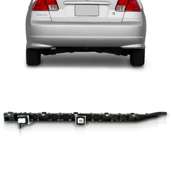 Guia Suporte Parachoque Traseiro Civic 2003 A 2006 Oferta Lado Direito