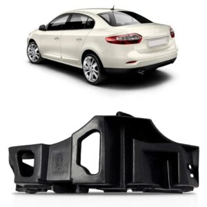 Guia Suporte Parachoque Traseiro Fluence 2014 2015 2016 2017 Lado Esquerdo