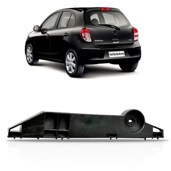 Guia Suporte Parachoque Traseiro March 2010 A 2014 Oferta Lado Esquerdo