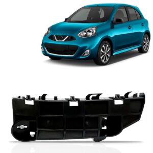 Guia Suporte Parachoque Dianteiro March 2015 A 2017 Promoção Lado Esquerdo