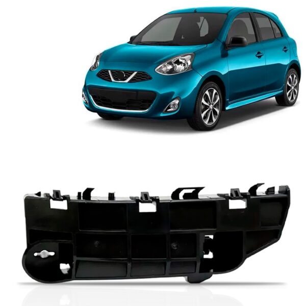 Guia Suporte Parachoque Dianteiro March 2015 A 2017 Promoção Lado Esquerdo