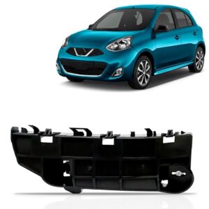 Guia Suporte Parachoque Dianteiro March 2015 A 2017 Promoção Lado Direito