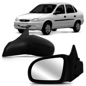 Retrovisor Corsa Classic 1994 A 2009 C/controle Lado Esquerdo