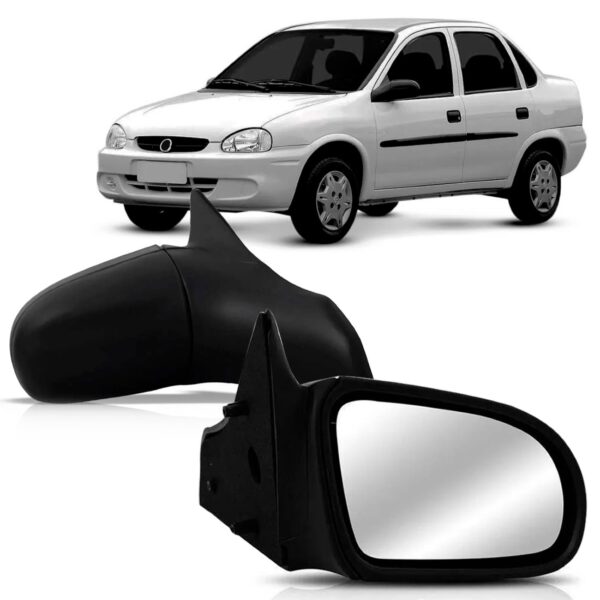 Retrovisor Corsa Classic 1994 A 2009 C/controle Lado Direito