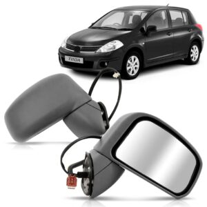 Retrovisor Tiida 2007 A 2010 Elétrico Lado Direito