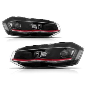 Par Farol Polo Virtus 2018 A 2022 C/friso Vermelho C/led