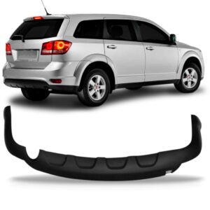 Spoiler Parachoque Traseiro Journey Freemont 11/2018 Oferta Preto