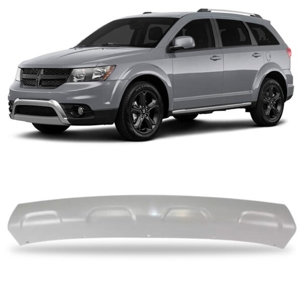 Moldura Spoiler Parachoque Dianteiro Journey 2011 12 A 2018 Cinza