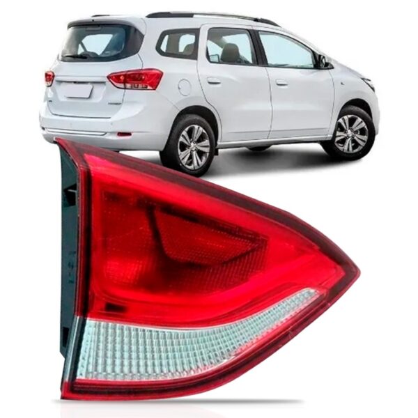 Lanterna Traseira Spin 2019 A 2021 Mala Cristal 1ª Linha Esquerdo