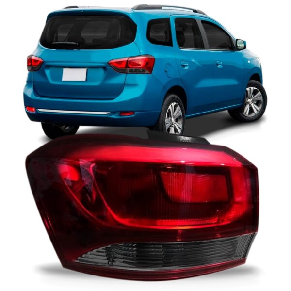 Sinaleira Traseira Spin 2019 2020 2021 Canto Fume Borda Fume Lado Esquerdo