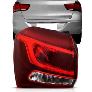 Lanterna Traseira Cobalt 2017 18 19 2020 Canto Fume 1ª Linha - Esquerdo - Vermelho