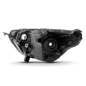 Farol Cromado/preto Manual Ka 2019 2020 2021 2022 1ª Linha - Esquerdo/motorista