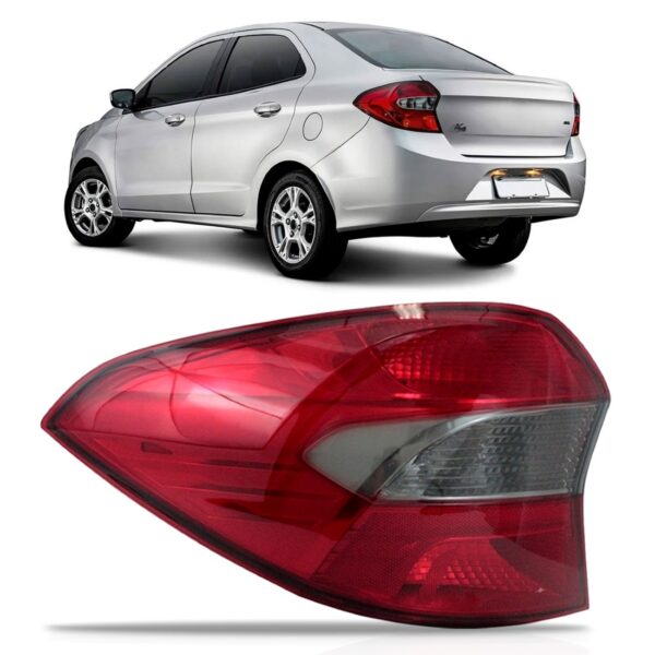 Lanterna Traseira Para Ka Sedan 2019 A 2021 Fume Lado Esquerdo