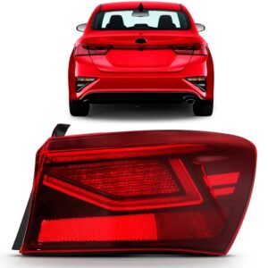 Lanterna Traseira Cerato 2020 2021 Com Led Lado Direito