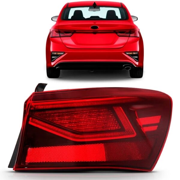 Lanterna Traseira Cerato 2020 2021 Com Led Lado Direito